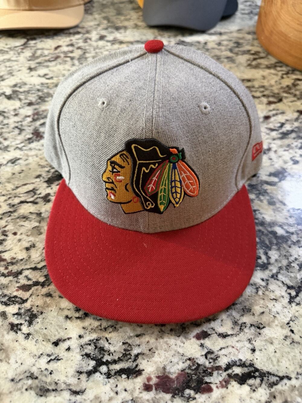 NHL Chicago Blackhawks New Era 7 5/8 Cap/Hat 59 fifty